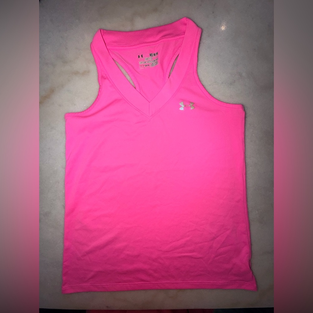 Under Armour Women's Neon Pink Tank Top
